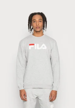 Fila Barbian Crew Unisex - Sweatshirt - Light Grey Melange