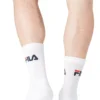 Fila Unisex Crew Im 6Er Pack - Chaussettes - Grey White Black