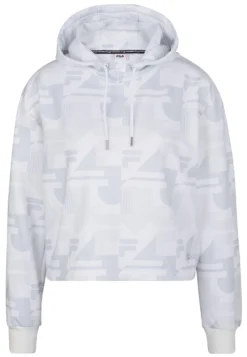 Fila Ruma - Sweat À Capuche - Bright White Chateau Rose