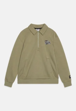 Fila Travenhorst Unisex - T-Shirt À Manches Longues - Oil Green