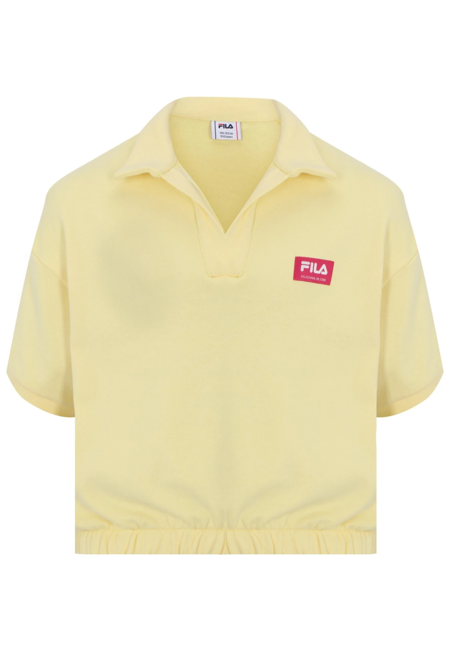 Fila Tabenrodt Toweliing - Polo - Pale Banana 1 Fila Tabenrodt Toweliing - Polo - Pale Banana