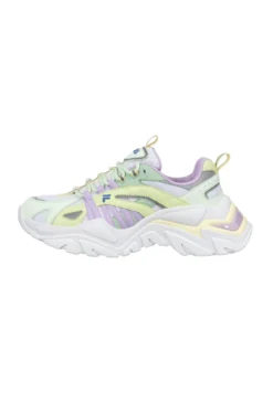 Fila Electrove Cb Wmn - Baskets Basses - White-Lime Cream