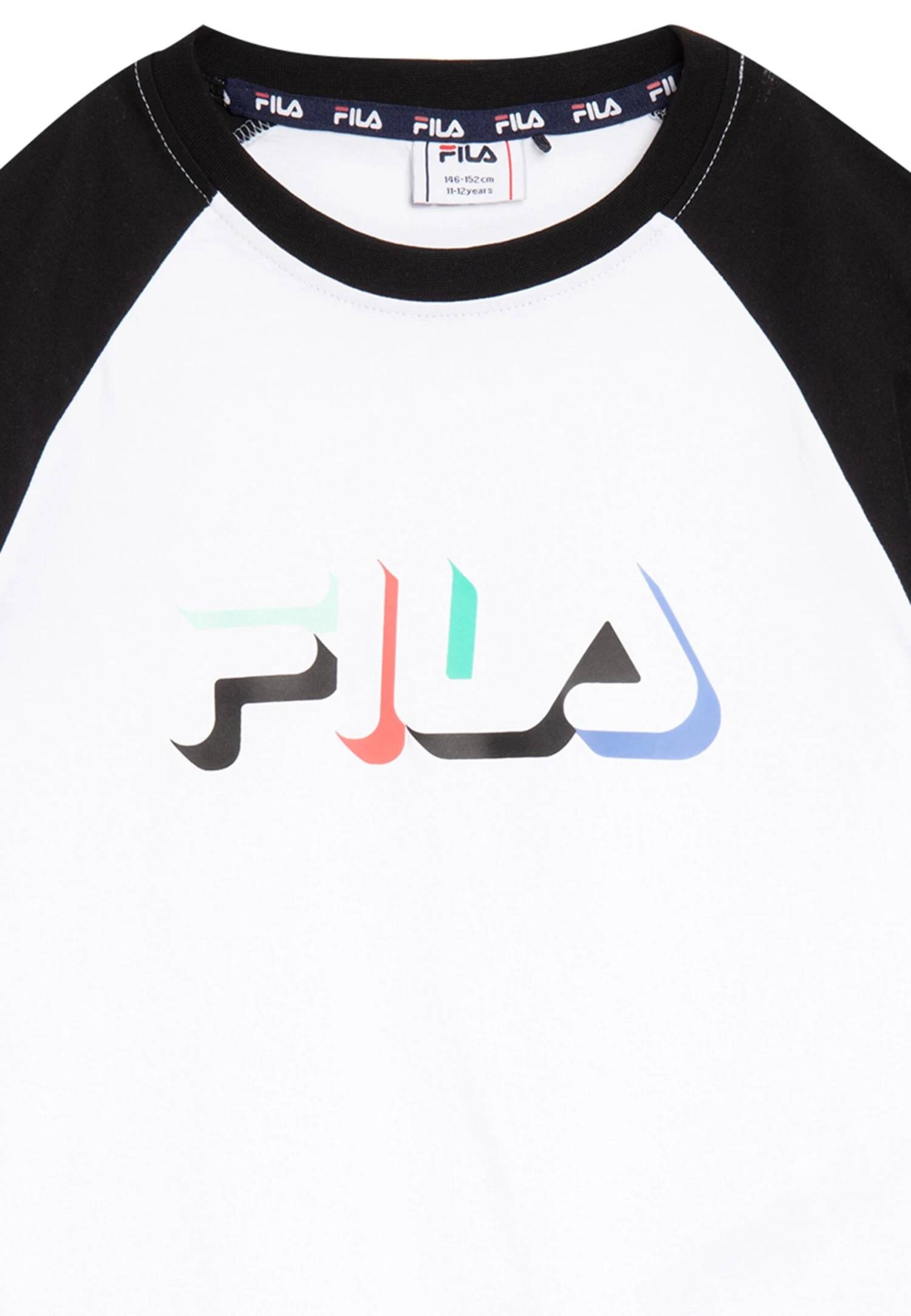 Fila T-Shirt Imprimé - Bright White/Black Beauty 3 Fila T-Shirt Imprimé - Bright White/Black Beauty – Image 3