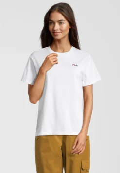 Fila Bari Pack - T-Shirt Basique - Bright White/Black Beauty