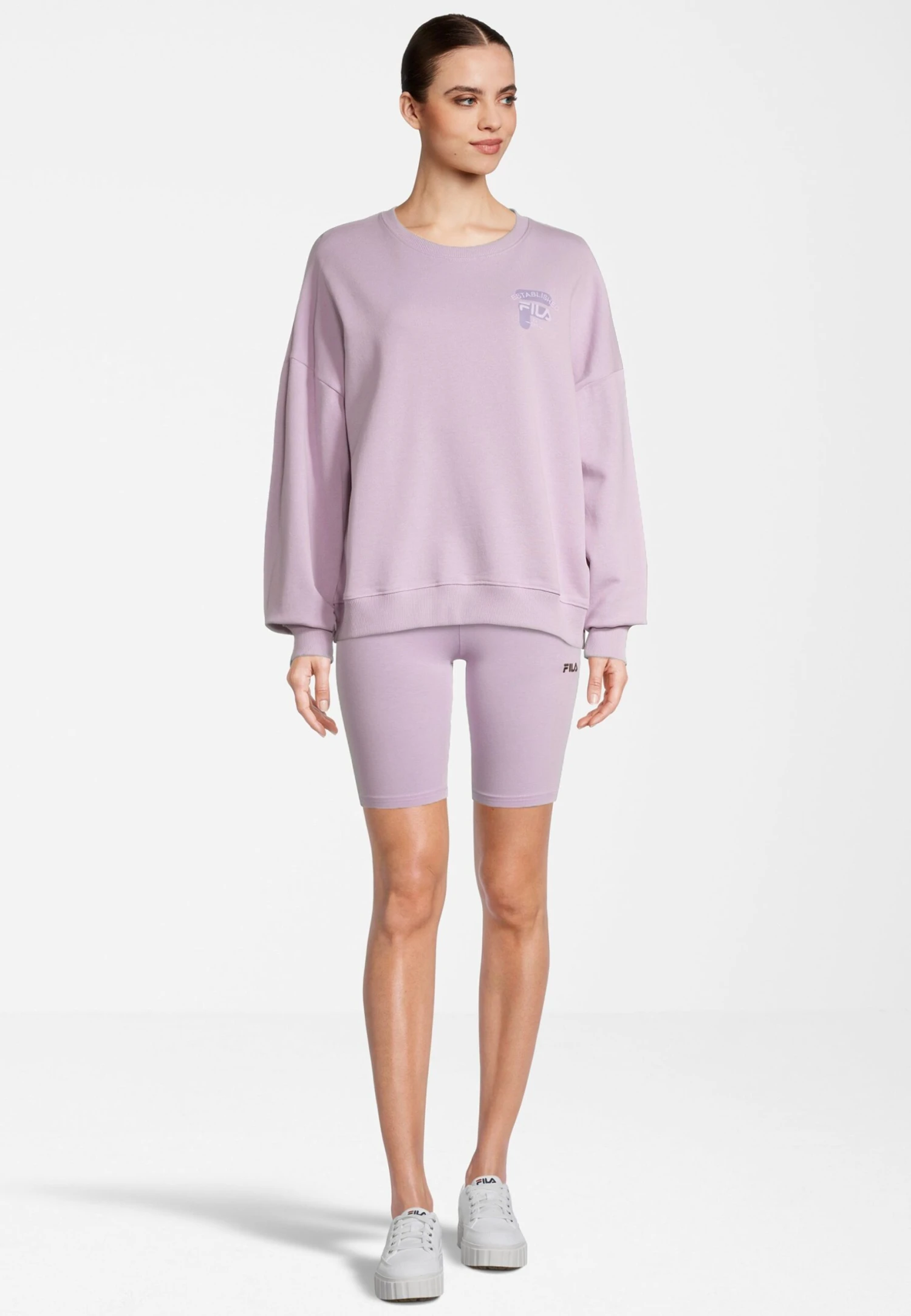 Fila Bann Crew - Sweatshirt - Fair Orchid 2 Fila Bann Crew - Sweatshirt - Fair Orchid – Image 2