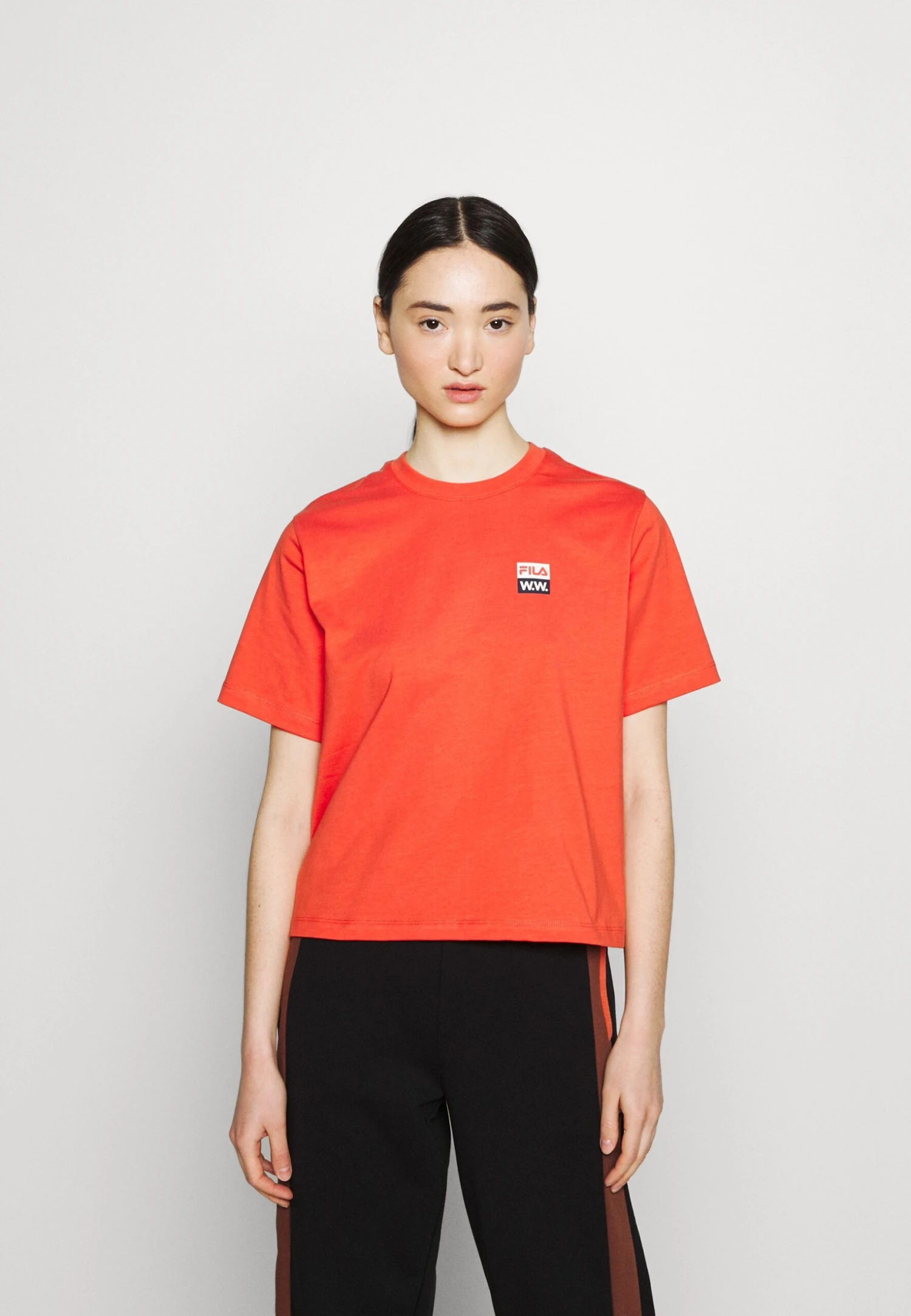 Fila Steffi Tee - T-Shirt Imprimé - Light Red 1 Fila Steffi Tee - T-Shirt Imprimé - Light Red