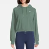 Fila Baalberge Cropped - Sweat À Capuche - Silt Green
