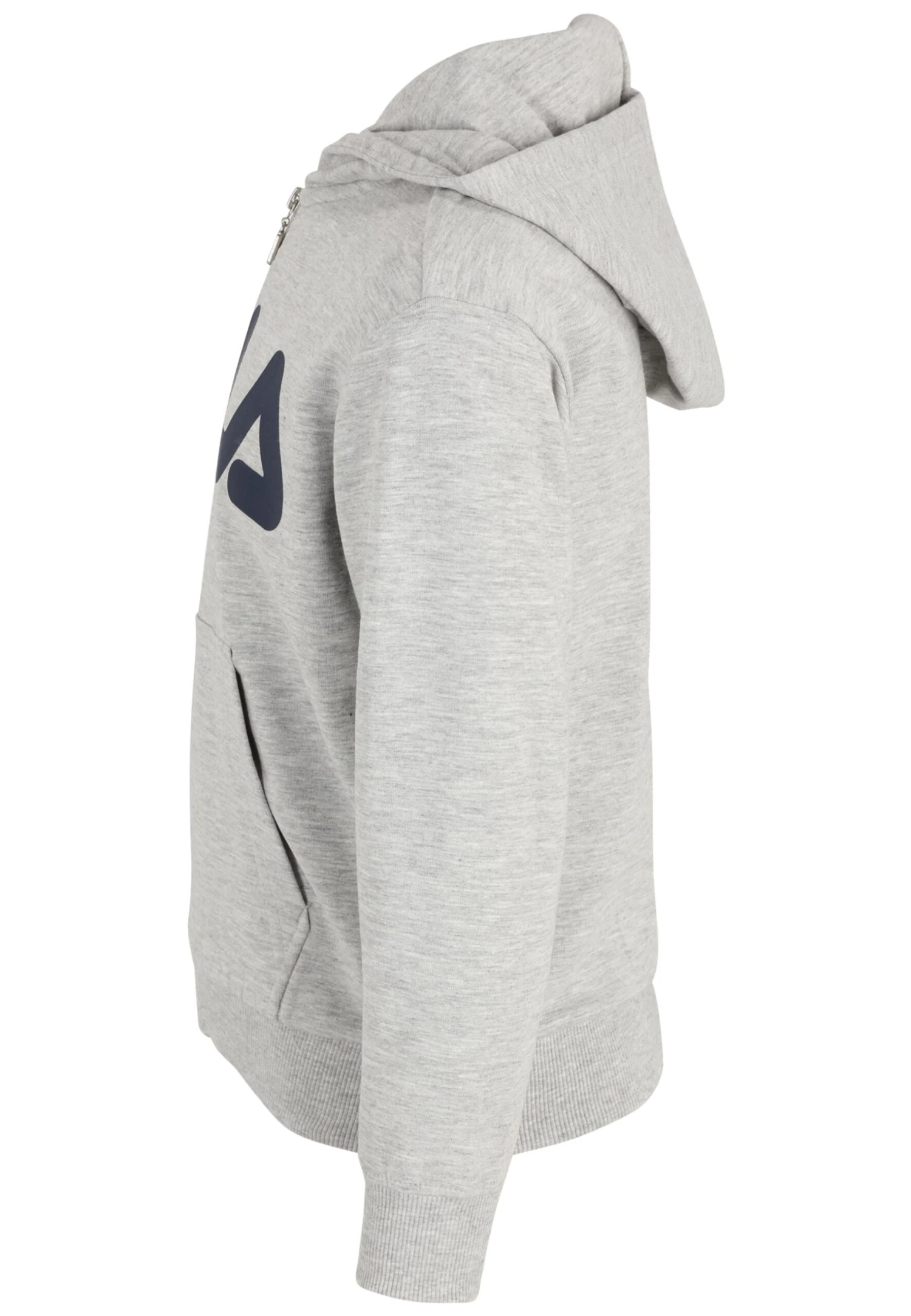 Fila Apparel Balge Classic Logo Zip Hoody - Sweat Zippé - Light Grey Melange 2 Fila Apparel Balge Classic Logo Zip Hoody - Sweat Zippé - Light Grey Melange – Image 2