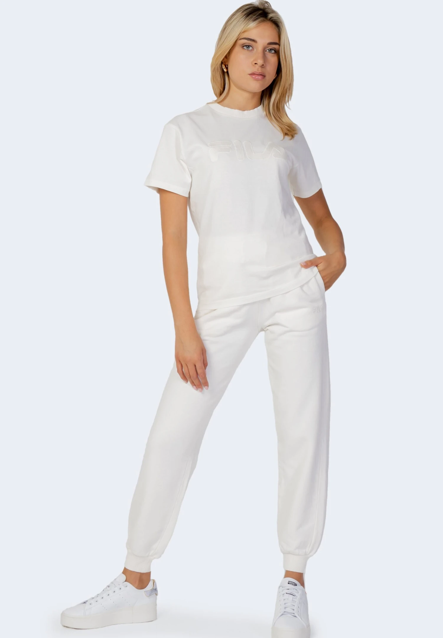 Fila Buek - T-Shirt Imprimé - Egret 2 Fila Buek - T-Shirt Imprimé - Egret – Image 2