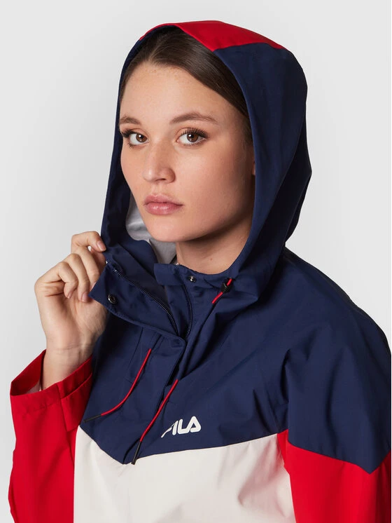 Fila Anorak Toprakcuma FAW0290 Bleu Marine Relaxed Fit 5 Fila Anorak Toprakcuma FAW0290 Bleu Marine Relaxed Fit â Image 5
