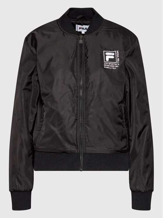 Fila Blouson Bomber Rach 689336 Noir Relaxed Fit 6 Fila Blouson Bomber Rach 689336 Noir Relaxed Fit â Image 6